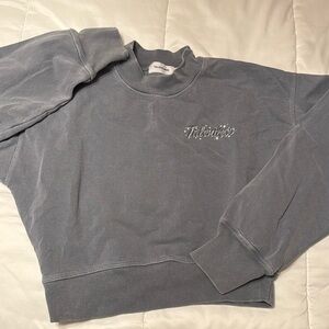 Talentless cropped crewneck